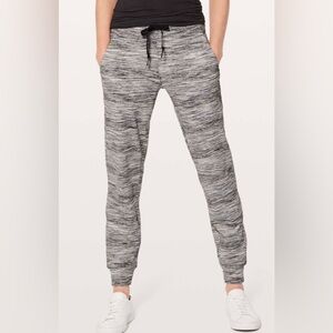 NWT New Lululemon Ready To Rulu Pant Space Dye Camo Black White